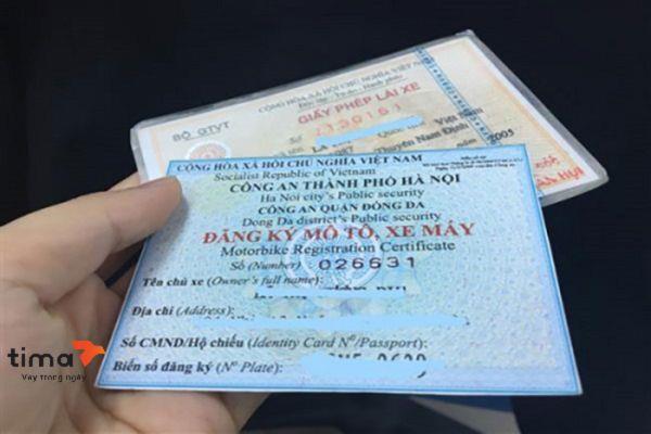 Có thể sử dụng giấy tờ thay thế bản gốc đăng ký xe theo quy định của pháp luật